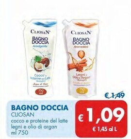MD Discount Cliosan bagno doccia offerta