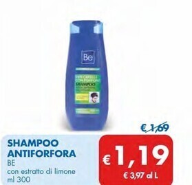 MD Discount Be shampoo antiforfora offerta