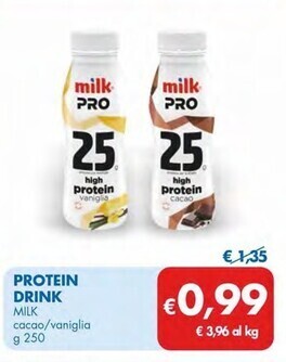 MD Discount Milk protein drink offerta