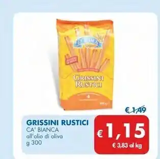 MD Discount Ca' bianca grissini rustici offerta