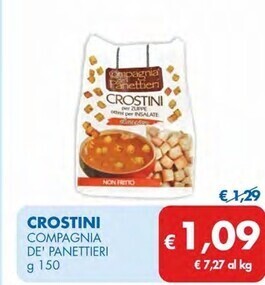 MD Discount Compagnia dei panettieri crostini offerta