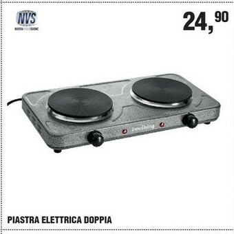 NVS Piastra Elettrica Doppia
