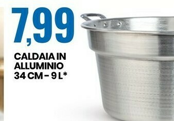 Eurospin Caldaia In Alluminio 34Cm offerta