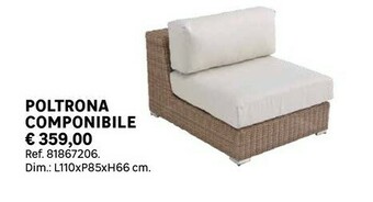 Leroy Merlin Poltrona Componibile offerta