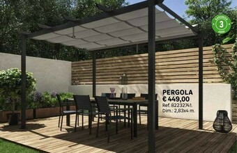 Leroy Merlin Pergola Ref.82232741 offerta