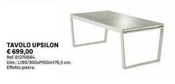 Leroy Merlin Tavolo Upsilon Ref.81270884 offerta