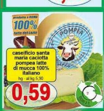 Gros Santa maria Caciotta offerta
