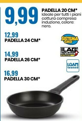 Eurospin Padella 20Cm offerta