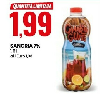Eurospin Sangria 7% offerta