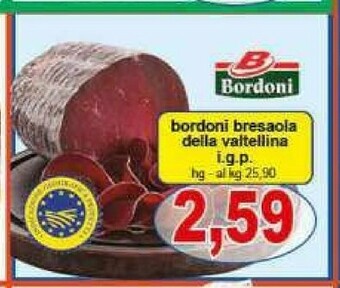 Gros Valtellina Bresaola offerta
