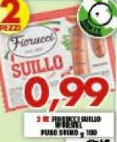 Gros Fiorucci Wurstel Suillo 100 G(ml) offerta