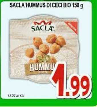 Gros Saclà Hummus Di Ceci Bio offerta