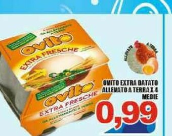 Gros Ovito 4 Uova Medie Extra Fresche offerta