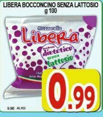 Gros Libera - Mozzarella Bio Senza Lattosio 100 G(ml) offerta