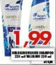 Head & Shoulders Head & Sholders Shampoo/Balsamo