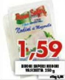 Buoni sapori Nodini Di Mozzarella