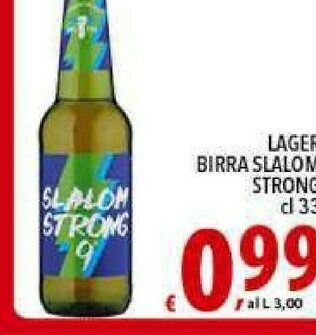 Slalom strong Lager Birra
