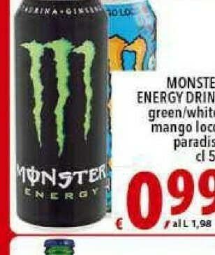 Iper Triscount Monster Energy Drink offerta