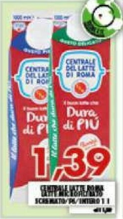 Centrale Del Latte Di Roma Latte Dura Di Piu