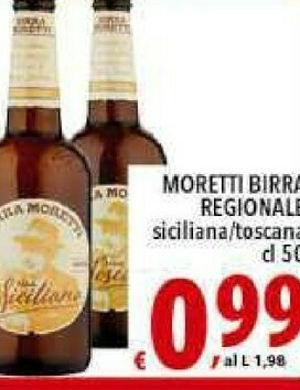 Iper Triscount Moretti Birra Regionale offerta