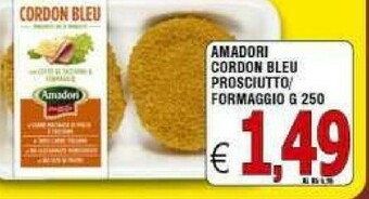 Iper Triscount Amadori Cordon Bleu 250 G(ml) offerta