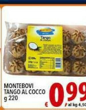 Montebovi Tango Al Cocco 220 G(ml)