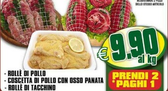 Iper Triscount Rollè Di Pollo offerta