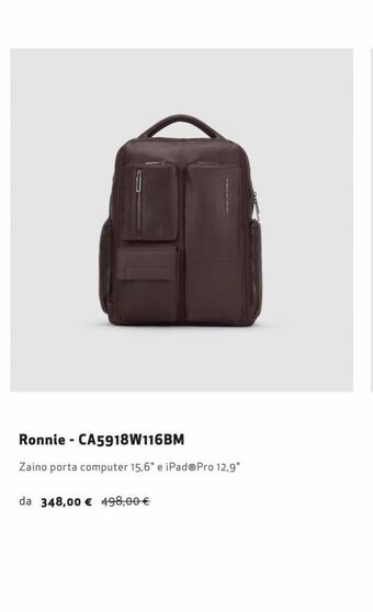 Piquadro Zaino porta computer offerta