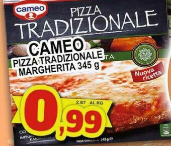 Gros Cameo Pizza Tradizionale Margherita Nuova Ricetta 345 G(ml) offerta