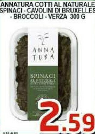 Gros Anna Tura Spinaci 300g offerta