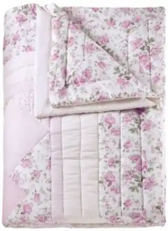 Copriletto con rose