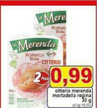 Gros Citterio La Merenda 30 G(ml) offerta