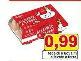 Gros Tedaldi Uova M Allevate A Terra offerta
