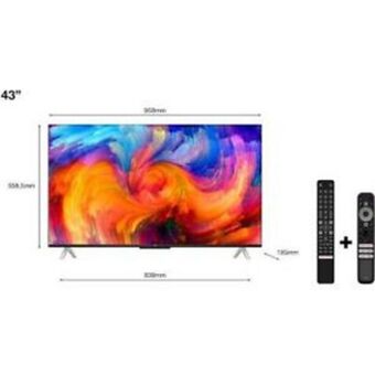 eBay Tv tcl 43p638 43 " ultra hd 4k smart hdr google tv offerta