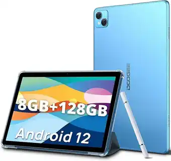 Amazon Doogee tablet android 12 t10, 15gb ram+128gb rom(tf 1tb), 10.1 pollici, octa-core, 8300mah, dual 4g lte/sim,13mp+8mp camer... offerta