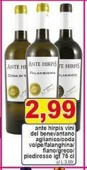Ante Hirpis - Fiano 750 G(ml)