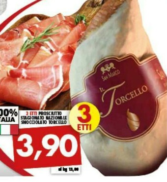 San marco Prosciutto Stagionato Nazzionale Snocciolato