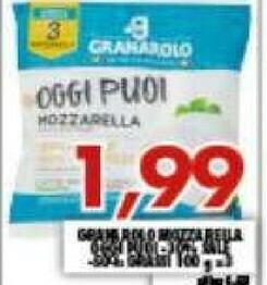 MA Supermercati Granarolo Oggi Puoi Mozzarella 300 G(ml) offerta