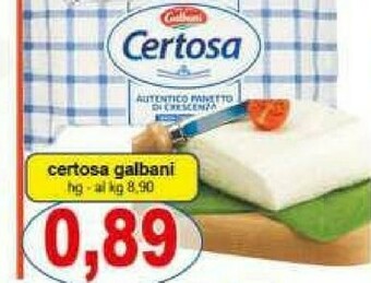 Pewex Galbani Certosa offerta