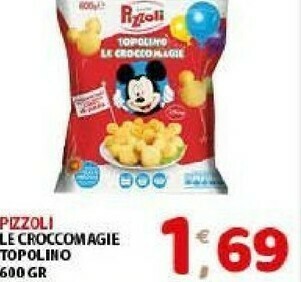 Mio Market Pizzoli Le Croccomagie Topolino offerta