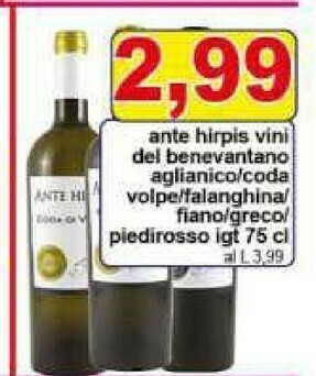 Pewex Vino bianco offerta