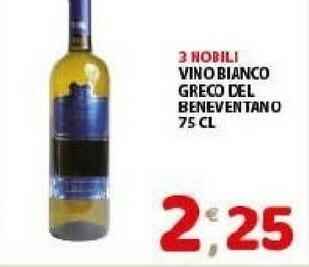 Mio Market 3 nobili Aglianico Beneventano 750 G(ml) offerta