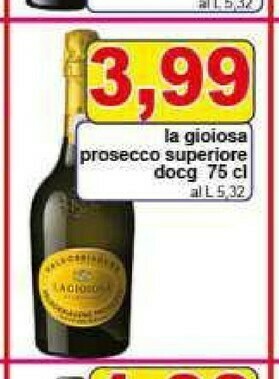 Pewex La Gioiosa Prosecco offerta
