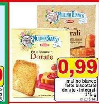 Pewex Mulino Bianco Fette biscottate offerta