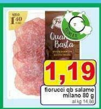 Pewex Fiorucci Salame milano offerta