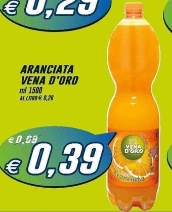 Prix Quality Vena D'Oro Aranciata 1500ml offerta