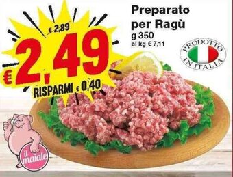 Prix Quality Preparato per Ragù 350g offerta
