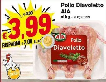 Prix Quality Aia Pollo Diavoletto offerta