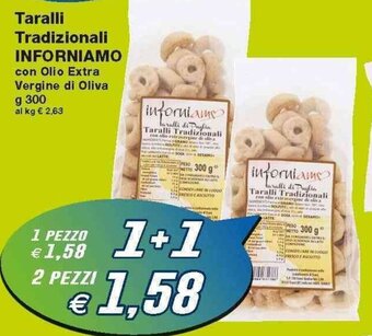 Prix Quality Inforniamo Taralli Tradizionali 300g offerta