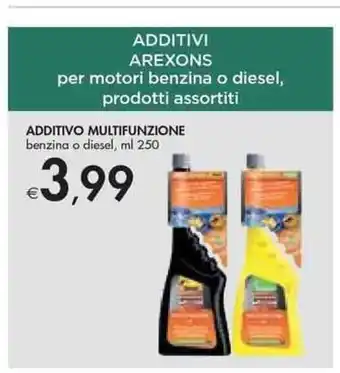Bennet Additivo Multifunzione benzino o diesel, 250 ml offerta